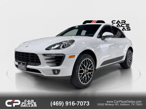 More photos of 2018 Porsche Macan PDK,AWD,CAM,BT,PWR STS,DUAL CLIMATE,LOW MILES at Car Place Dallas, TX