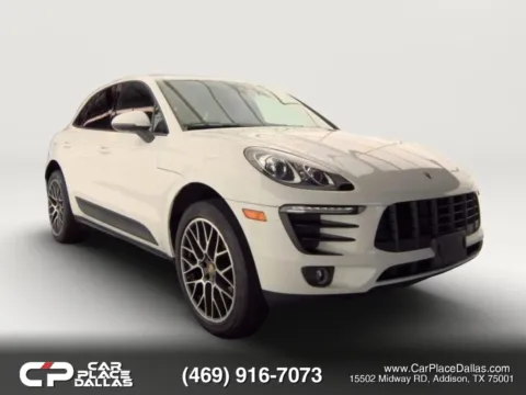 White 2018 Porsche Macan Sport Utility 4D for sale in Addison, TX