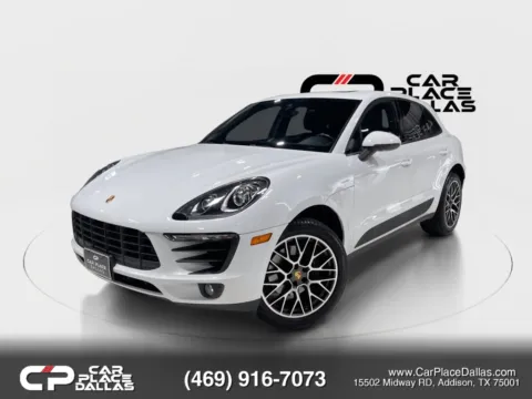 Photos of 2018 Porsche Macan PDK,AWD,CAM,BT,PWR STS,DUAL CLIMATE,LOW MILES for sale in Addison, TX at Car Place Dallas