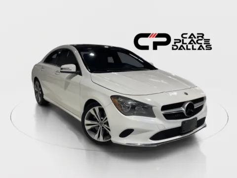 White 2019 Mercedes-Benz CLA 250 4MATIC,PANO,PREM PKG,HTD STS,BLIND SPOT,CARPLAY,ANDROID AUTO,REMOTE START,CAM for sale in Addison, TX