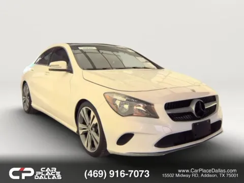 White 2019 Mercedes-Benz CLA 250 4MATIC Coupe 4D for sale in Addison, TX