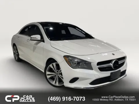 White 2019 Mercedes-Benz CLA 250 4MATIC Coupe 4D for sale in Addison, TX