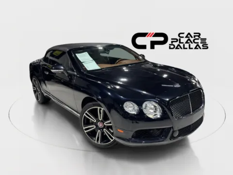 Black 2013 Bentley Continental GTC Convertible 2D for sale in Addison, TX