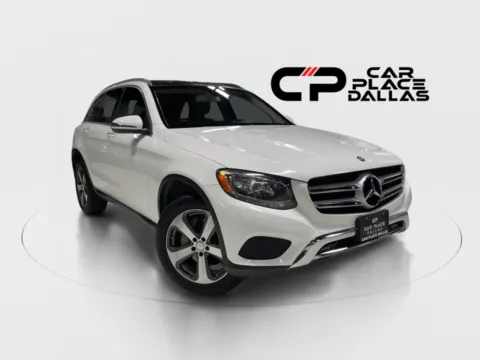White 2017 Mercedes-Benz GLC 300 CAM,BT,PWR LIFTGATE,MEMORY STS,DUAL CLIMATE,PREM AUDIO for sale in Addison, TX