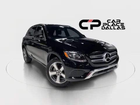 Black 2019 Mercedes-Benz GLC 300 4MATIC,PREM PKG,HTD STS,BLIND SPOT,CARPLAY,ANDROID AUTO,REMOTE START,19 WHLS for sale in Addison, TX