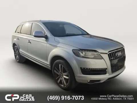 Silver 2014 Audi Q7 TDI Premium Plus Sport Utility 4D for sale in Addison, TX