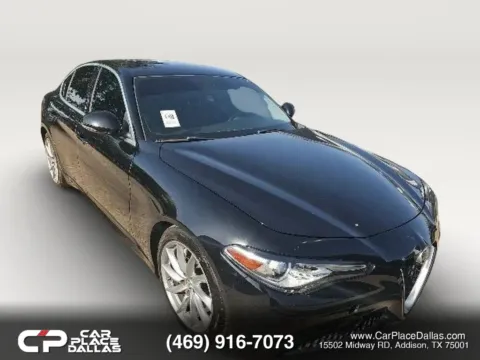 Black 2019 Alfa Romeo Giulia Sedan 4D for sale in Addison, TX
