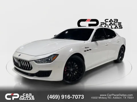 Photos of 2023 Maserati Ghibli Modena 3.0TT,NERISSIMO,21 TITANO,RED CALIPERS,NAV,360 CAM,ACC,BLIND SPOT,LTHR,PANO for sale in Addison, TX at Car Place Dallas
