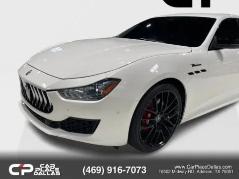 More photos of 2023 Maserati Ghibli Modena 3.0TT,NERISSIMO,21 TITANO,RED CALIPERS,NAV,360 CAM,ACC,BLIND SPOT,LTHR,PANO at Car Place Dallas, TX