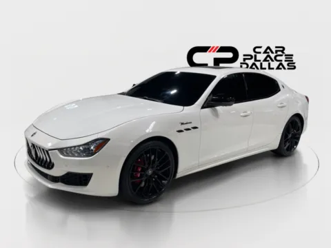 Another view of 2023 Maserati Ghibli Modena 3.0TT,NERISSIMO,21 TITANO,RED CALIPERS,NAV,360 CAM,ACC,BLIND SPOT,LTHR,PANO for sale in Addison, TX at Car Place Dallas