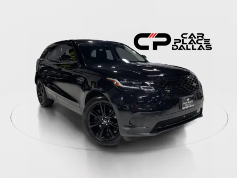 Black 2021 Land Rover Range Rover Velar S P250 AWD,MERIDIAN 3D,20 GLOSS BLACK,BLACK PKG,HTD MEMORY LTHR,COLD CLIMATE,PWR GESTURE LIFTGATE for sale in Addison, TX