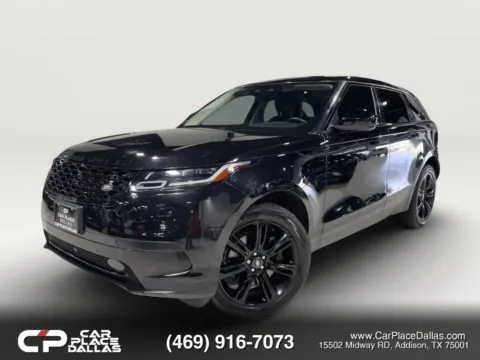 Photos of 2021 Land Rover Range Rover Velar S P250 AWD,MERIDIAN 3D,20 GLOSS BLACK,BLACK PKG,HTD MEMORY LTHR,COLD CLIMATE,PWR GESTURE LIFTGATE for sale in Addison, TX at Car Place Dallas