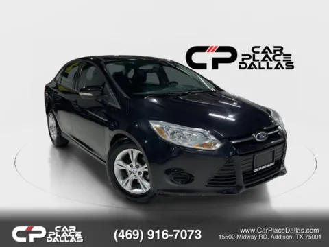 Black 2013 Ford Focus SE AUTO,SYNC,CRUISE,16 ALLOY,KEYLESS,31 MPG for sale in Addison, TX