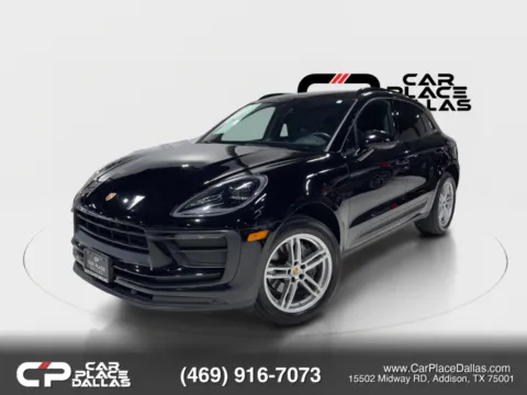 Photos of 2022 Porsche Macan PDK,AWD,CARPLAY READY,CAM READY,BT,BLACK,6 SVC RECORDS for sale in Addison, TX at Car Place Dallas
