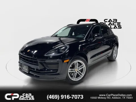 Photos of 2022 Porsche Macan PDK,AWD,CARPLAY READY,CAM READY,BT,BLACK,6 SVC RECORDS for sale in Addison, TX at Car Place Dallas