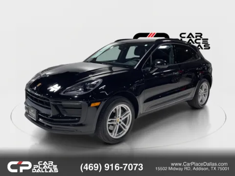 Another view of 2022 Porsche Macan PDK,AWD,CARPLAY READY,CAM READY,BT,BLACK,6 SVC RECORDS for sale in Addison, TX at Car Place Dallas