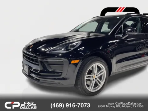 More photos of 2022 Porsche Macan PDK,AWD,CARPLAY READY,CAM READY,BT,BLACK,6 SVC RECORDS at Car Place Dallas, TX