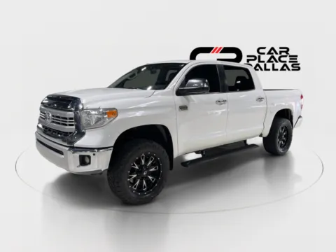 Another view of 2015 Toyota Tundra CrewMax 1794 Edition CrewMax 4X4,5.7 V8,NAV,JBL,HTD/VENT LTHR,MOONROOF,BLIND SPOT,20 WHLS for sale in Addison, TX at Car Place Dallas
