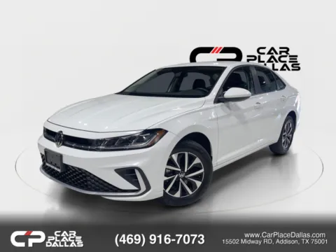 Photos of 2026 Volkswagen Jetta 1.5T S IQ.DRIVE,ACC,TRAVEL ASST,BLIND SPOT,CARPLAY,REMOTE START,DIGITAL COCKPIT for sale in Addison, TX at Car Place Dallas