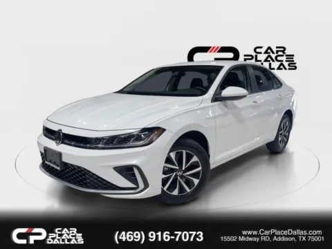 Photos of 2026 Volkswagen Jetta 1.5T S IQ.DRIVE,ACC,TRAVEL ASST,BLIND SPOT,CARPLAY,REMOTE START,DIGITAL COCKPIT for sale in Addison, TX at Car Place Dallas