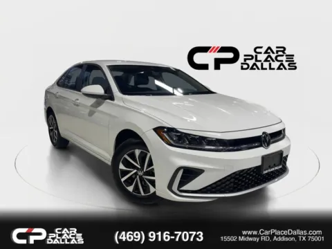 White 2026 Volkswagen Jetta 1.5T S IQ.DRIVE,ACC,TRAVEL ASST,BLIND SPOT,CARPLAY,REMOTE START,DIGITAL COCKPIT for sale in Addison, TX