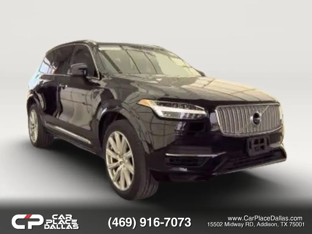 Black 2016 Volvo XC90 T8 Inscription PHEV,eAWD,NAV READY,CAM READY,PANO READY,HTD/VENT LTHR,LOW MILES for sale in Addison, TX