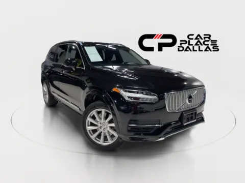 Black 2016 Volvo XC90 T8 Inscription PHEV AWD,B&W,360 CAM,HUD,PILOT ASST,AIR SUSP,PANO,VENT/HTD NAPPA,7 PASS for sale in Addison, TX
