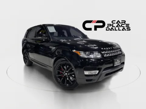 Black 2016 Land Rover Range Rover Sport HSE Td6 DIESEL,NAV,CAM,PANO,HTD LTHR,20'S,PARK ASSIST,4WD for sale in Addison, TX