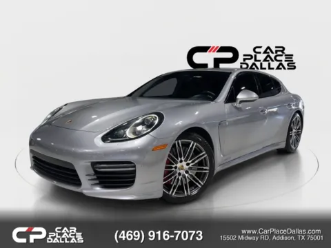 Photos of 2015 Porsche Panamera GTS 4.8 V8,PDCC,PREM PLUS,20 WHEELS,LED BLACK,BOSE,GT SILVER,AWD for sale in Addison, TX at Car Place Dallas