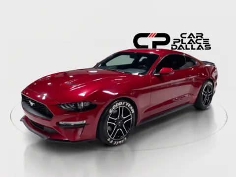 Another view of 2020 Ford Mustang EcoBoost Premium,10-SPD AUTO,LTHR,18 BLACK WHLS,SYNC 3,CAM,PARK SENSORS,DRIVE MODES for sale in Addison, TX at Car Place Dallas