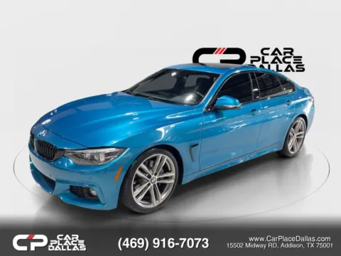 Another view of 2018 BMW 4 Series 430i Gran Coupe M SPORT,NAV,19 M WHEELS,HTD SPORT STS,CARPLAY,PDC,CAM,COMFORT ACCESS for sale in Addison, TX at Car Place Dallas