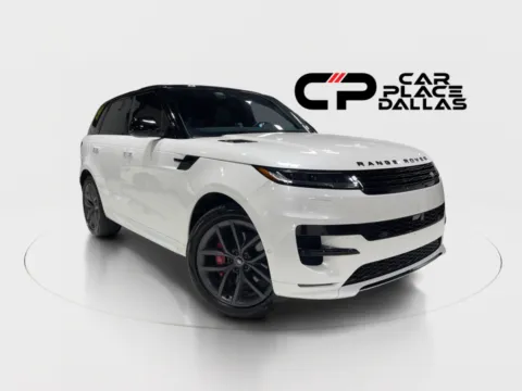 White 2024 Land Rover Range Rover Sport Dynamic SE P400 MHEV,AWD READY,NAV,CAM,PANO READY,HTD/VENT LTHR,9 SVC RECORDS for sale in Addison, TX