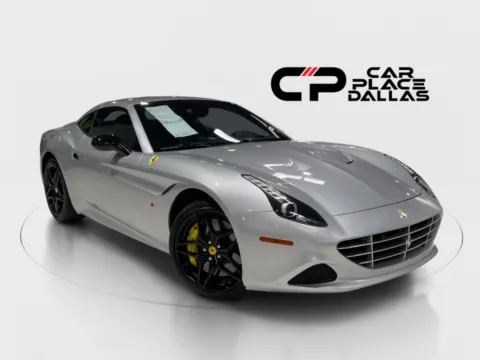 Silver 2016 Ferrari California T CONV,HARD TOP,V8,TURBO,LOW MILES,SILVER EXT,7 SVC RECORDS for sale in Addison, TX