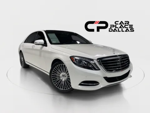 White 2017 Mercedes-Benz S-Class S 550 P1,DRV ASST,DISTRONIC,360 CAM,PANO,BURMESTER,HTD/VENT MULTI-CONTOUR STS for sale in Addison, TX