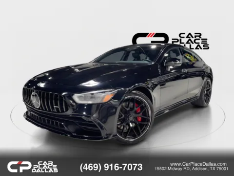 Photos of 2022 Mercedes-Benz AMG GT 43 4DR,3.0T I6 MHEV,LOW MILES,BLACK/BLACK for sale in Addison, TX at Car Place Dallas