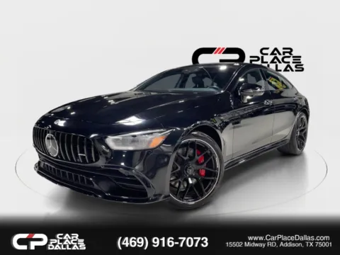 Photos of 2022 Mercedes-Benz AMG GT 43 4DR,3.0T I6 MHEV,LOW MILES,BLACK/BLACK for sale in Addison, TX at Car Place Dallas