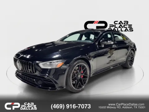 Another view of 2022 Mercedes-Benz AMG GT 43 4DR,3.0T I6 MHEV,LOW MILES,BLACK/BLACK for sale in Addison, TX at Car Place Dallas