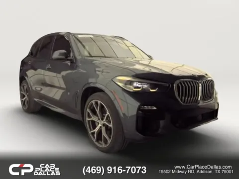 Gray 2020 BMW X5 sDrive40i M SPORT,DRIVER ASST PRO,PREM PKG,360 CAM,HUD,HK,21 M WHLS,TOW PKG for sale in Addison, TX
