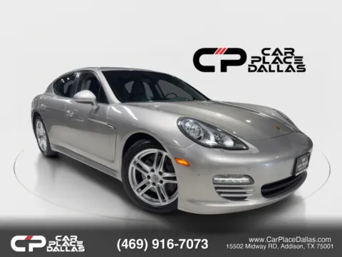 Silver 2013 Porsche Panamera 4 AWD,PREM PLUS,PASM,BLIND SPOT,BOSE,19 TURBO WHLS,14-WAY MEMORY,4-ZONE for sale in Addison, TX