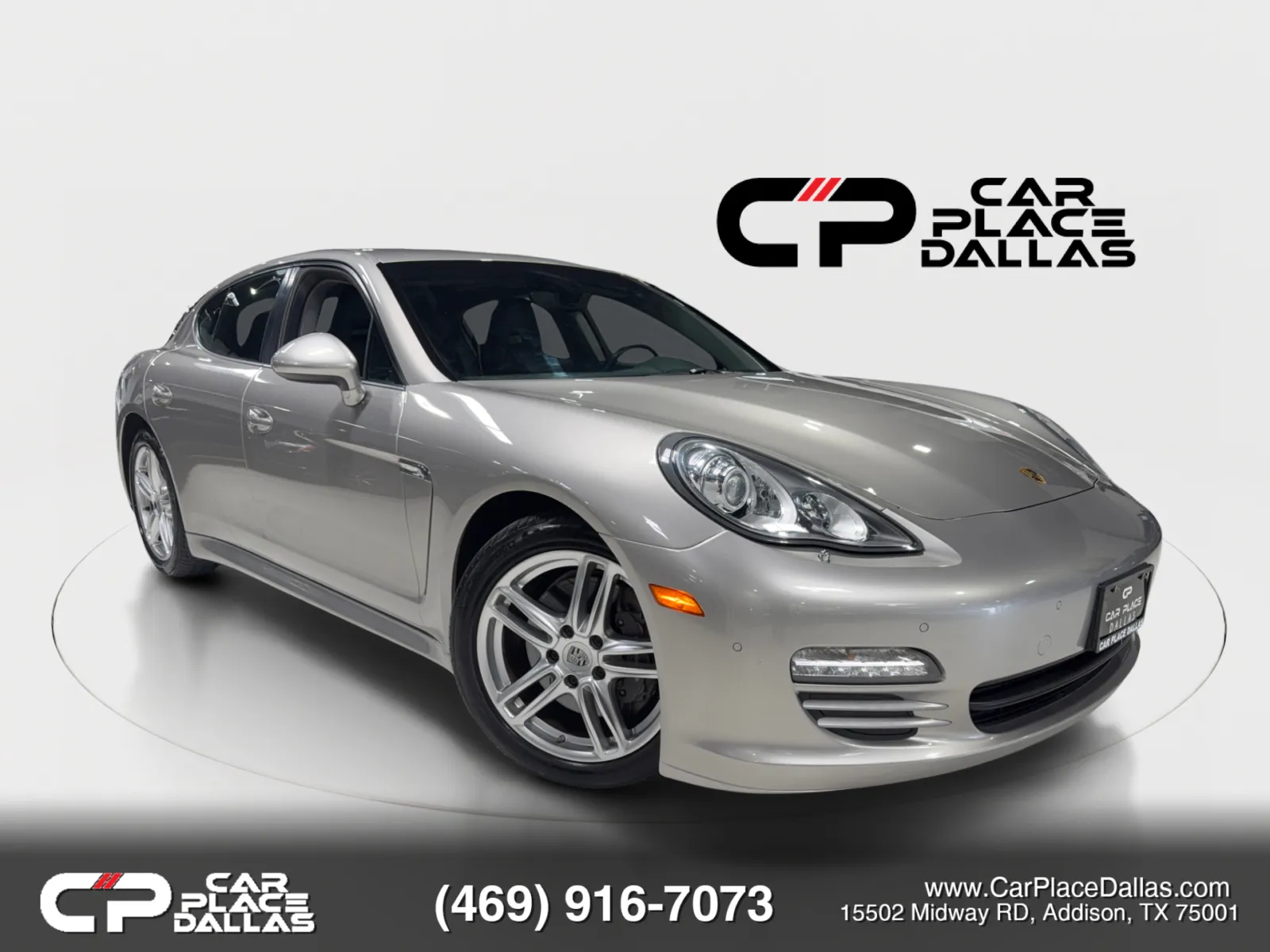 Silver 2013 Porsche Panamera 4 AWD,PREM PLUS,PASM,BLIND SPOT,BOSE,19 TURBO WHLS,14-WAY MEMORY,4-ZONE for sale in Addison, TX