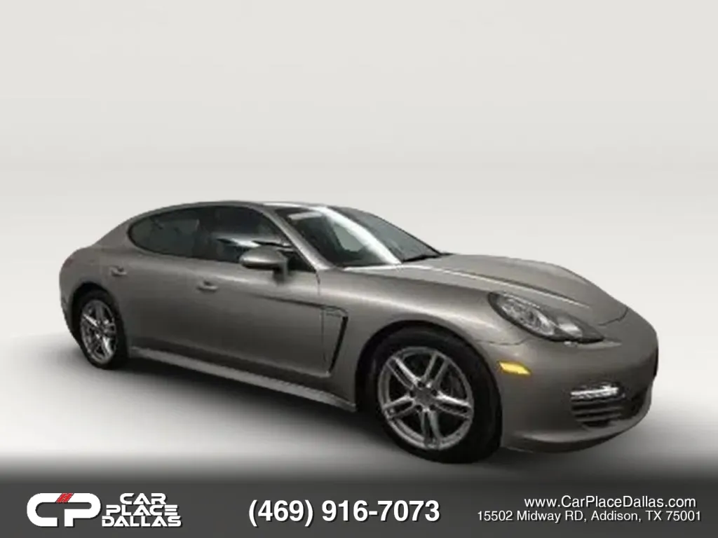 Silver 2013 Porsche Panamera 4 AWD,PREM PLUS,PASM,BLIND SPOT,BOSE,19 TURBO WHLS,14-WAY MEMORY,4-ZONE for sale in Addison, TX