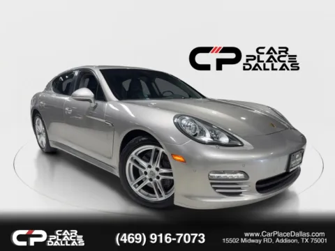 Silver 2013 Porsche Panamera 4 AWD,PREM PLUS,PASM,BLIND SPOT,BOSE,19 TURBO WHLS,14-WAY MEMORY,4-ZONE for sale in Addison, TX
