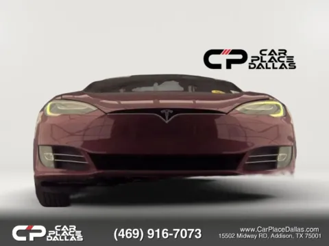 Photos of 2016 Tesla Model S 75D AWD,19 WHEELS,HTD MEMORY STS,17 TOUCHSCREEN,RED MULTI-COAT for sale in Addison, TX at Car Place Dallas