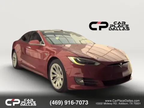 Red 2016 Tesla Model S 75D AWD,19 WHEELS,HTD MEMORY STS,17 TOUCHSCREEN,RED MULTI-COAT for sale in Addison, TX
