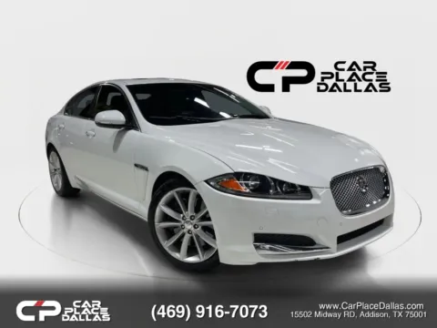 White 2015 Jaguar XF 3.0 Sport SUPERCHARGED,20 WHEELS,HTD LTHR SPORT STS,MERIDIAN AUDIO for sale in Addison, TX