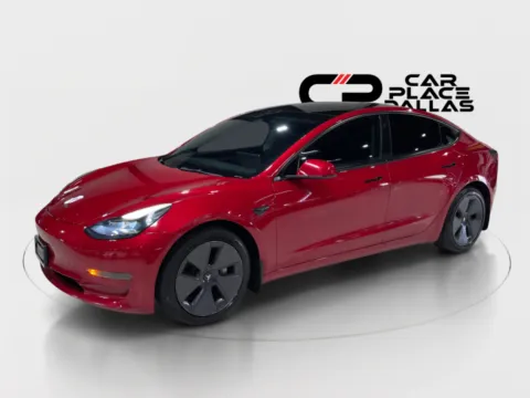 Another view of 2023 Tesla Model 3 Standard EV,RWD,NAV,CAM,AUTOPILOT READY,GLASS ROOF READY,ONE OWNER for sale in Addison, TX at Car Place Dallas