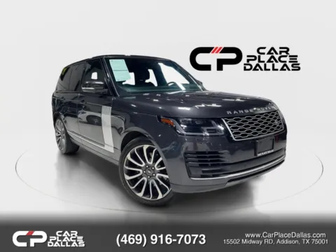 Gray 2020 Land Rover Range Rover HSE SWB MASSAGE,HTD/COOLED STS,22 WHEELS,ACC,BLIND SPOT,VISION,PK PRO,TERRAIN RESPONSE 2 for sale in Addison, TX