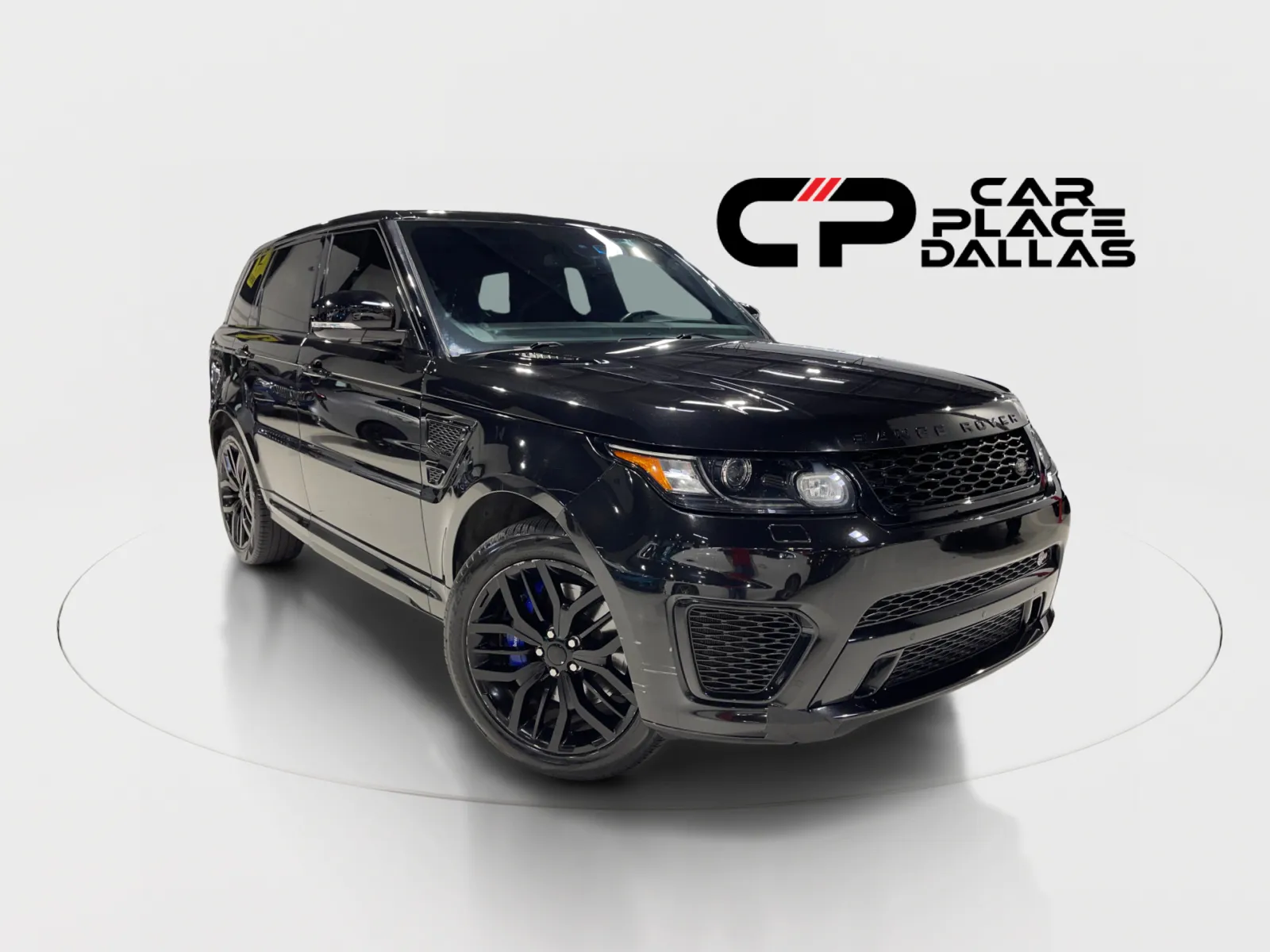 Black 2016 Land Rover Range Rover Sport SVR 5.0 SC V8,550HP,PANO,ACC,21 SVR WHLS,PREM AUDIO,SOFT CLOSE,HTD WHEEL for sale in Addison, TX