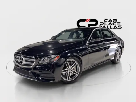 Photos of 2019 Mercedes-Benz E-Class E 300,AMG LINE,PREM PKG,NAV,PANO,BURMESTER,HTD STS,BLIND SPOT,CARPLAY,19 AMG WHLS for sale in Addison, TX at Car Place Dallas