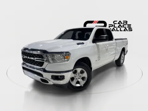 Photos of 2022 Ram 1500 Quad Cab Big Horn Quad Cab 4X2,3.6 V6 ETORQUE,CAM,18 WHLS,CLASS III HITCH,7-PIN for sale in Addison, TX at Car Place Dallas